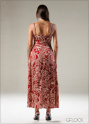 Strappy Midi Dress - 121225