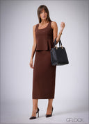 Long Pencil Skirt - 230326