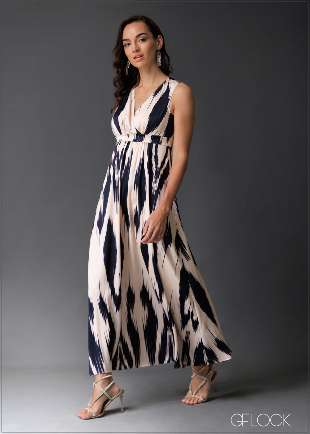 Printed Maxi Dress - 020525