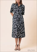 Printed Dress - 160525