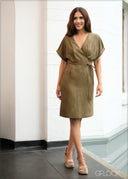 Folded Hem Detail Dress - 220923