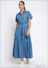 Denim Dress - 131124