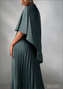 Pleated Maxi Dress - 270625