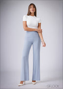High Waist Straight Leg Pant - 230326