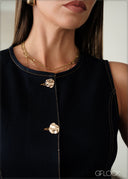 Denim Button-Up Top - 141225