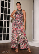 Front Cutout Detailed Jumpsuit - 131224