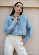 Relax Fit Denim Shirt - 090425