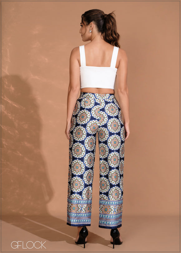 High Waisted Wide Leg Pant - 260724