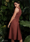 Hip Detailed Dress - 231224