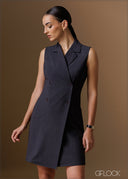 Blazer Collar Dress - 020625