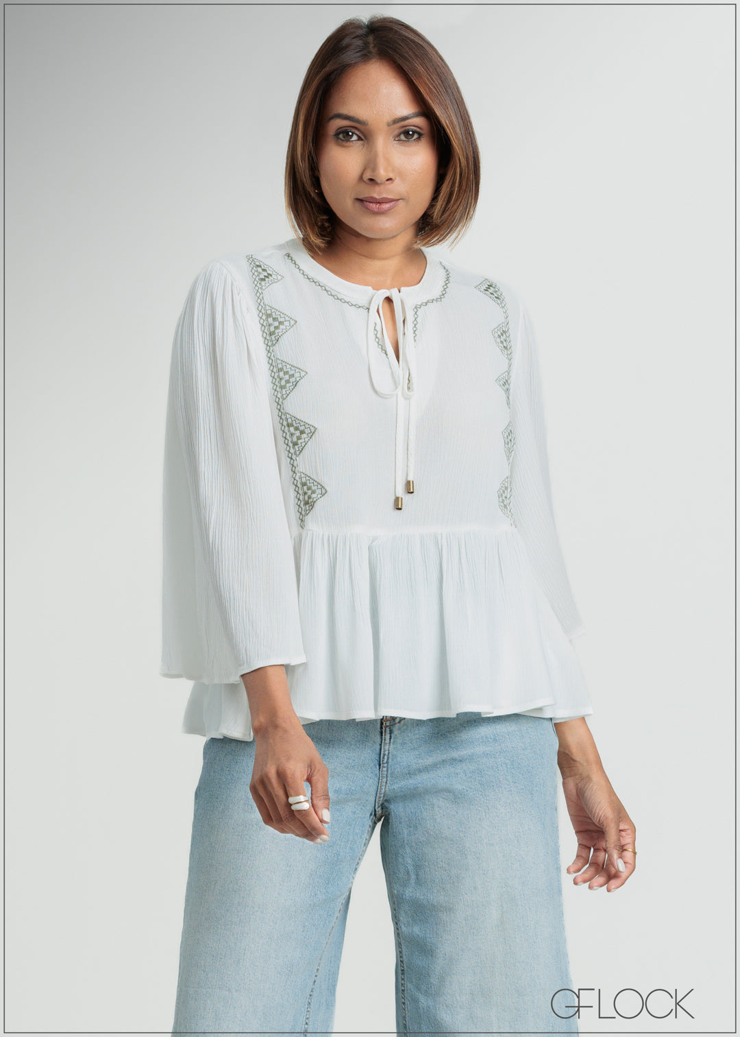 Embroidery Top - 090725