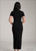 Knit Maxi Dress - 061225