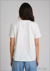Embellishment T-Shirt - 250425