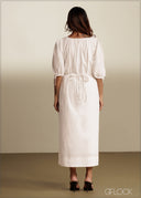 V-Neck Dress - 290526C