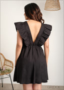 Frill Detail Mini Dress - 060625