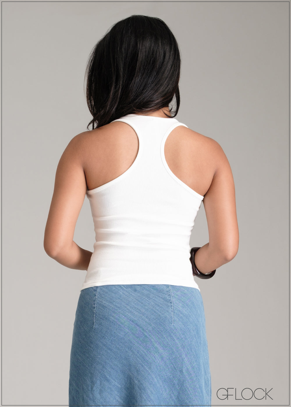 Razor Back Crop Top - 061225