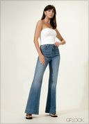 Light Blue Bootcut Jean - Long Length - 13May
