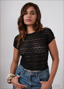 Lace Crop Top - 280826