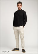 Long Sleeve Henley - 120425