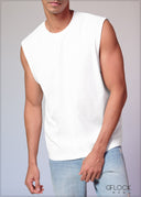 Cut Sleeve T-Shirt - 100126