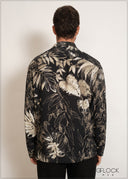 Revere Collar Long Sleeve Shirt - 200526