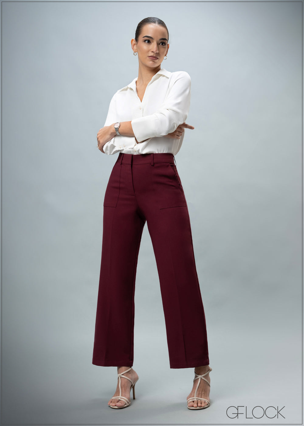 Straight Leg Pant With Pockets - 070725