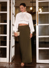 High Waist Maxi Skirt - 131224