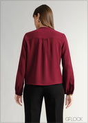 Puff Sleeve Top - 160226