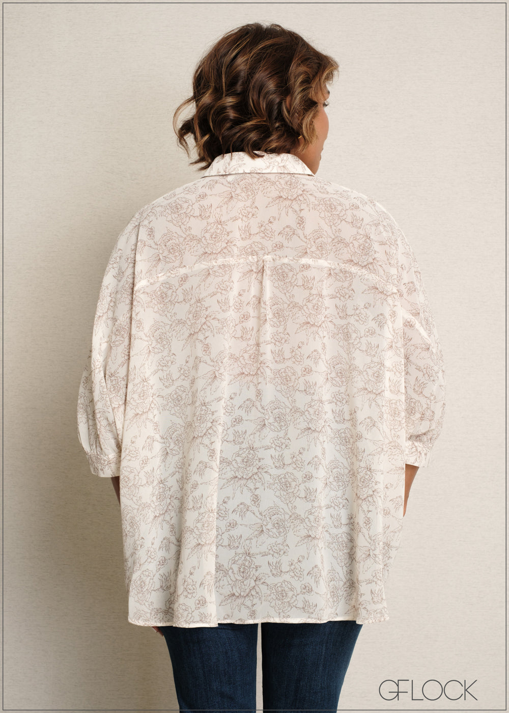 Printed Oversized Top - 090525