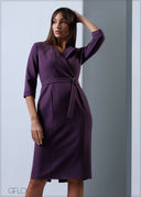 Body Fitted Dress - 211125