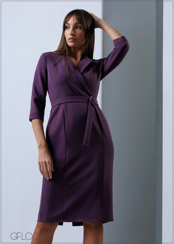 Body Fitted Dress - 211125