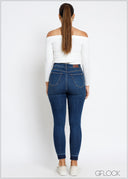 Skinny Let Hem Jean - 131124