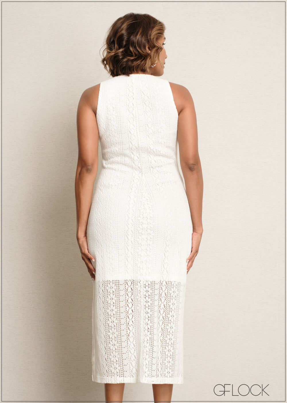 V-Neck Shift Dress - 090525