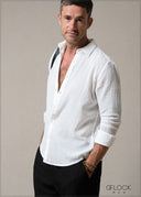 Men's Full Sleeve Matti Shirt - 230825