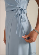 Tie-Up Midi Dress - 261026