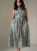 Sleeveless Midi Dress - 281225