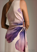 Printed Floral Dress - 120226