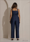 Solid Jumpsuit - 271025