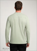 Long Sleeve Henley - 120425