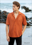 Lace Revere Collar Shirt - 270624 - 1