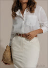 Fitted Maxi Skirt - 271025