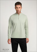 Long Sleeve Henley - 120425