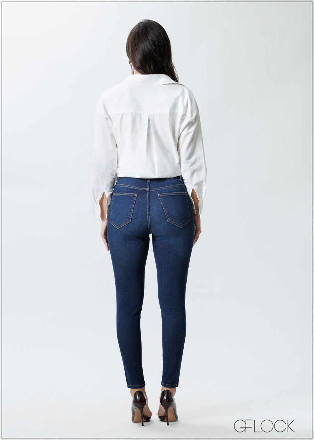 Deep Blue Skinny Jean - 251125D