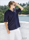 Striped Revere Collar Shirt - 260324 - 02