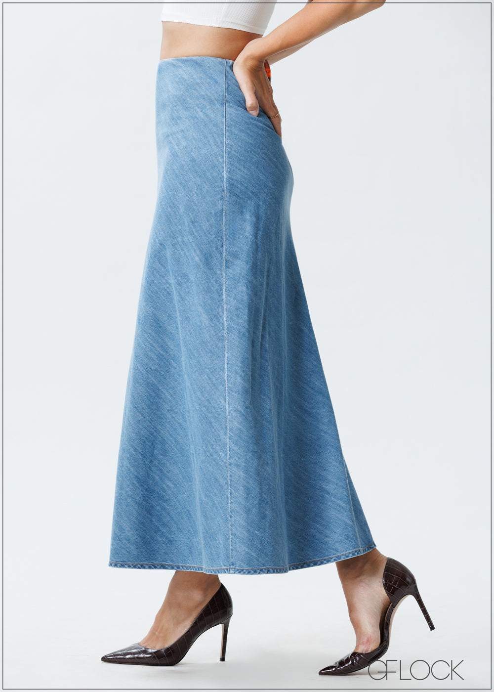 Chambray Skirt - 251125D