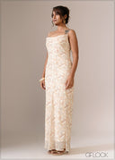 Cowl Neck Maxi Dress - 121026