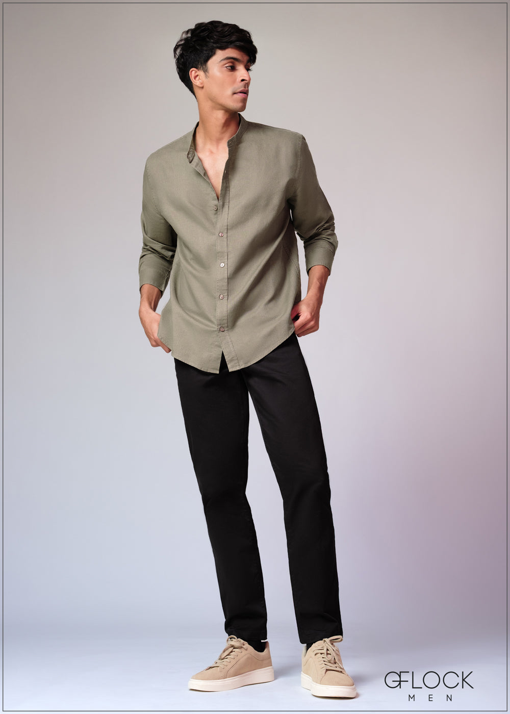 Linen Cotton Shirt - 100126