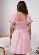 Bow Detailed Midi Dress - 280826