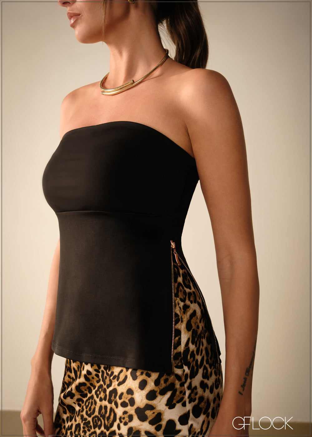 High Waist Maxi Skirt - 271125