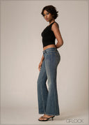 Low Waist Bootcut Jean - Short Length - 220826D